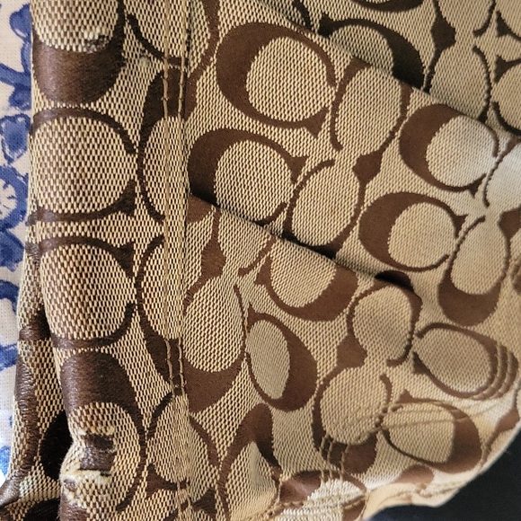 2000's Y2K Coach Signature Canvas Top Handle Bag - Picture 7 of 7